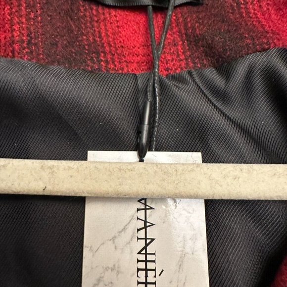 Men's Premium Check Wool Biker Jacker - Extremely Rare Last One - Picture 2 of 2